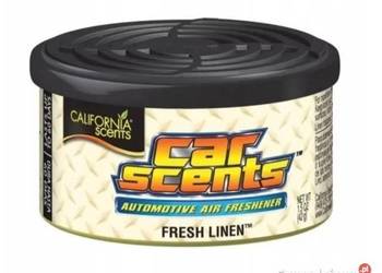 Zapachy samochodowe California Scents- fresh linen Zapachy samochodowe California Scents- fresh linen