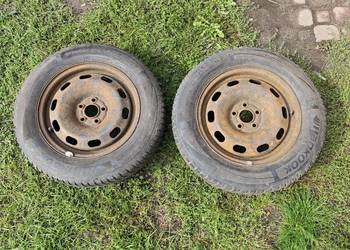 Koła zimowe 5x100 r15 golf 4 seat skoda audi