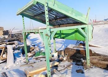 Przesiewacz do węgla, ziemi, gruzu.