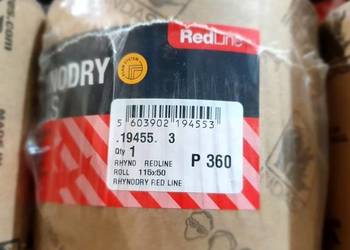 Papier ścierny Rolka INDASA RHYNODRY RED LINE 115mm P360
