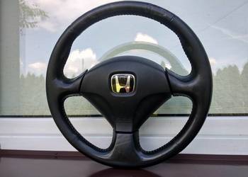 Honda Civic VII 7 Sport EP2 EP3 kierownica skórzana airbag Type R