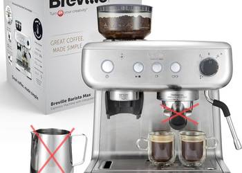 Breville Barista Max Ekspres do kawy Kolbowy VCF126X,