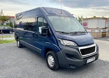 Peugeot Boxer Doka 5 Miejsc 2014 Lift 2.2 HDI Webasto Niski Przebieg Piękny