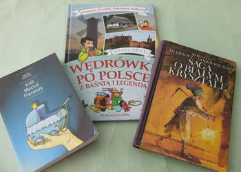 Saga o białym krysztale +  Król Maciuś Pierwszy + Wędrówki