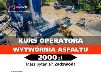 Kurs Wytwórnia mas mineralno-asfaltowych otaczarnia