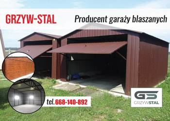 Blaszak - Garaż Blaszany - Wiata BLASZANA - Hala - Magazyn – GRZYWSTAL