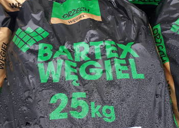 Węgiel orzech 25-27MJ worki 25kg, Bartex