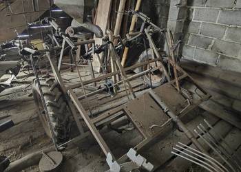 Przetrząsarka zgrabiarka konna widłowa do siana