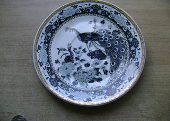 Starocie z PRL - Stara porcelana JAPAN = Spodek od filiżanki 15,5 cm średni