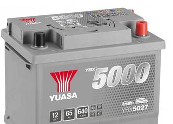 Akumulator 65Ah 640A Yuasa Silver 12V Prawy Plus