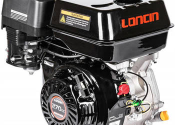 SILNIK LONCIN G270F-A SPALINOWY BENZYNOWY 9 KM WAŁ 25 mm MO…