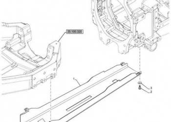 New Holland T6070 Osłona 87671169