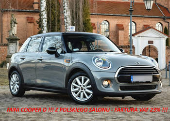 Mini cooper D Z salonu PL !!! Serwis ASO !!! Użytkowany prywatnie - 100% O…