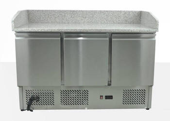 Stół Chłodniczy Do Pizzy 3-Drzwiowy 1400x700x1100 Esl3852