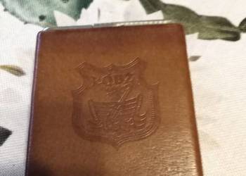 PRL papierosnica skóra naturalna Łódź