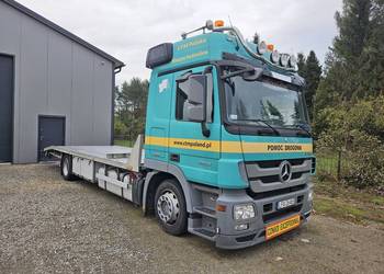 Mercedes Actros 1836 laweta do maszyn 630 000 km pomoc drogowa autolaweta