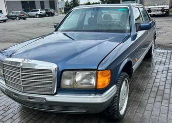 Mercedes-Benz Klasa S Używany · 1982 baza do renowacji motor kaput