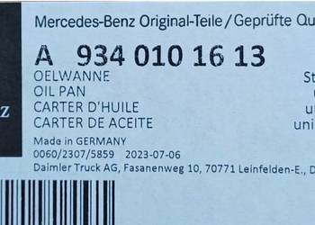 Misa Oleju OM934 9340101613 Atego 3 918 823 1521 Unimog U5023 Mercedes