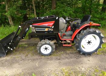 Mini traktorek traktorek ogrodowy Yanmar F180 z ładowaczem (iseki Kubota )