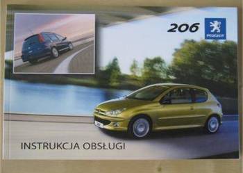 INSTRUKCJA OBSŁUGI  PEUGOET  206 -  Oryginalna fabryczna