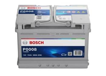 Akumulator 74Ah 680A EN Bosch  P0008 ( wcześniej S4008 )