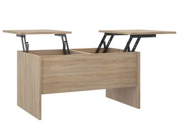 Stolik kawowy dąb sonoma 80x50x425 cm materiał drewnopochodny WM-809731