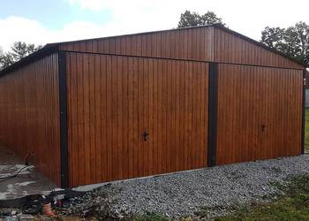 Blaszana montowana hala 6x12m – Złoty dąb