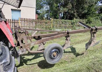 Pług fortschritt b125, forsznit, Jan pol, 3 skibowy zagonowy