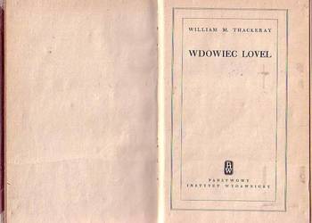 (099) WDOWIEC LOVEL – WILLIAM M. THACKERAY