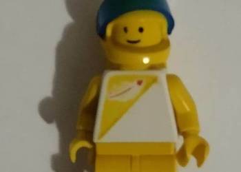 Lego Space figurka kosmonauty żółty i biały strój