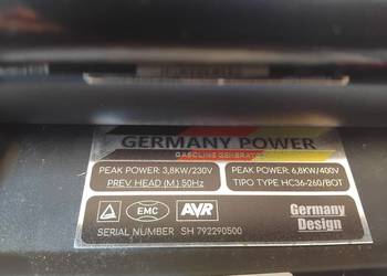 Agregat prądotwórczy nowy