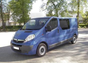 Opel Vivaro Trafic 2,0 cdti115KM 09 R.LONG 6-cio os. klima  zadbany salonPL