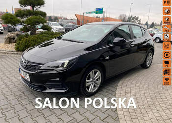 Opel Astra LED, klimatyzacja, benzynka, SALON PL, tablet, niski przebieg K…