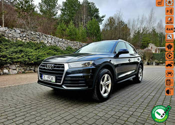 Audi Q5 2.0 TDI 190 KM Quattro S-Tronic Kamera SkóryBezwypadek Niski Przeb…