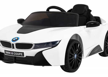 BMW I8 LIFT 12V – biały – auto na akumulator z pilotem 2.4GHz