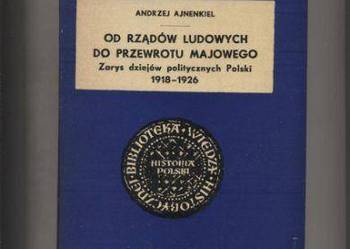 Od rządów ludowych do przewrotu majowego - Ajnenkiel