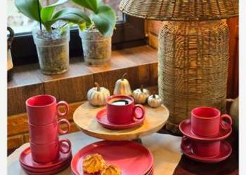 PROMOCJA 99  zł  Zestaw kawowy/śniadaniowy 18 elementów