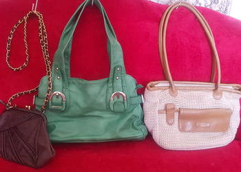 torebki 3 damskie różne