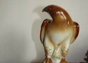 Sokół porcelanowa lampka nocna