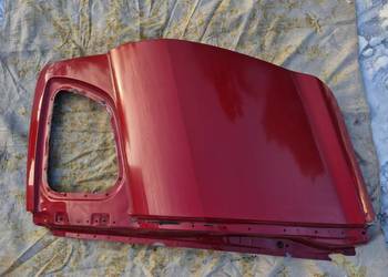 MAZDA RX8 RX-8 2008 ROK DRZWI LEWE TYŁ TYLNE CZERWONE GOŁE BEZ OSPRZĘTU