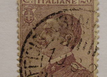 Włochy 1906 r. - Victor Emmanuel III - kasowany