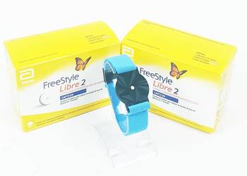 Opaska ochronna na sensor FreeStyle Libre 2 - Niebieska