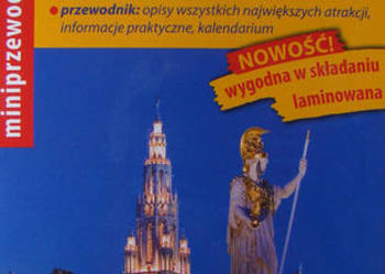 Wiedeń. Plan miasta i miniprzewodnik. 1:17 500.