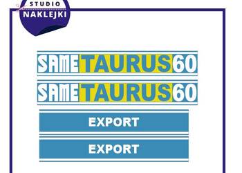 Naklejki ciągnik SAME TAURUS 60 Naklejki Nalepki Traktor