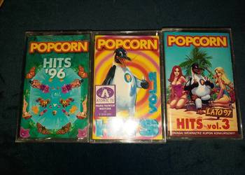 Składanki magnetofonowe - Popcorn Hits z lat 90