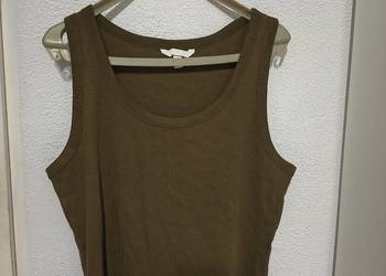 H&M top nowy khaki/oliwkowy r.XXL/44