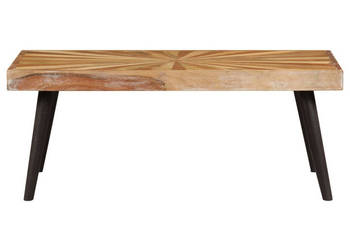 Stolik kawowy z litego drewna mango 90 x 55 x 36 cm WM-246163