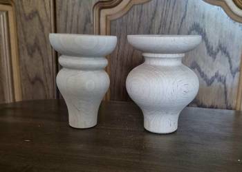 Nóżki toczone z drewna