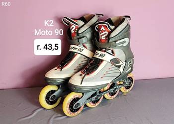 Męskie rolki K2 Moto 90 - rozmiar 43,5 men's [R60]
