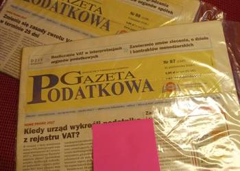 Archiwalne egzemplarze Gazety Podatkowej